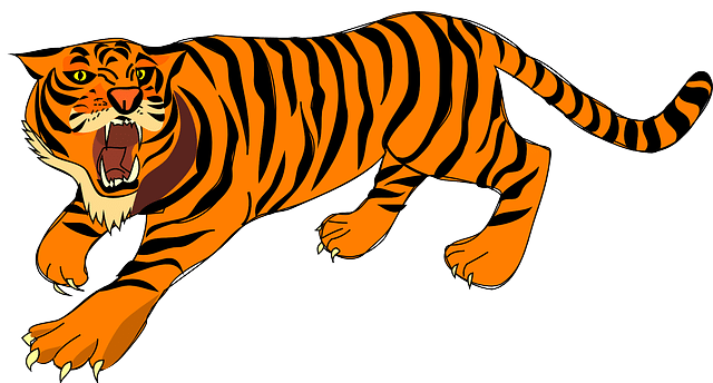emozioni negative tigre cartoon