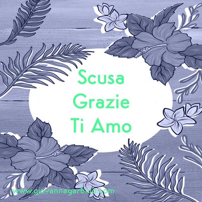 ho'oponopono scusa grazie ti amo